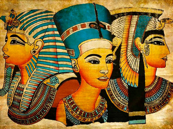 Русский художник М.М.Потапов. Возрождение из страны фараонов