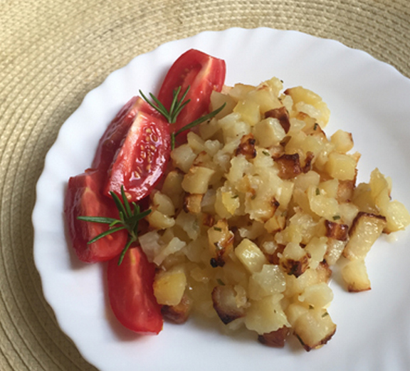 Картофель с розмарином в духовке