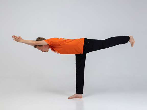 Вирабхадрасана 3