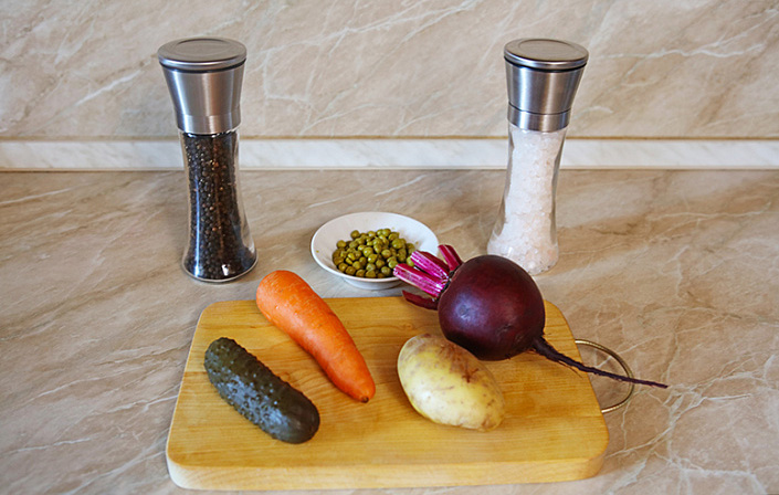 ингредиенты вегетарианского винегрета