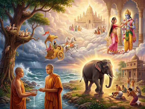 Джатака о гнездах