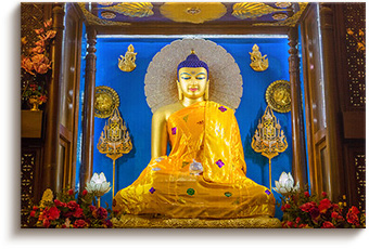 Статуя Будды в Бодхгае