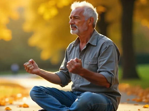Пожилой мужчина, мушти-мудра