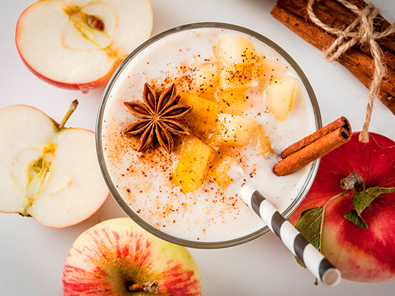 Яблочно-банановый смузи