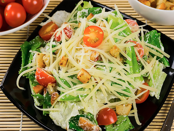 Вегетарианский салат "Цезарь"