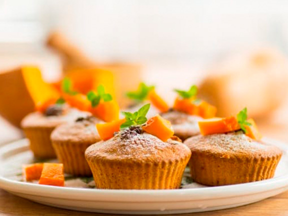 Тыквенные кексы