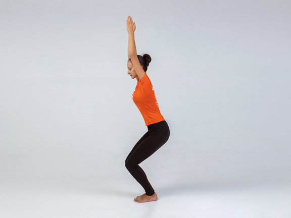 Уткатасана