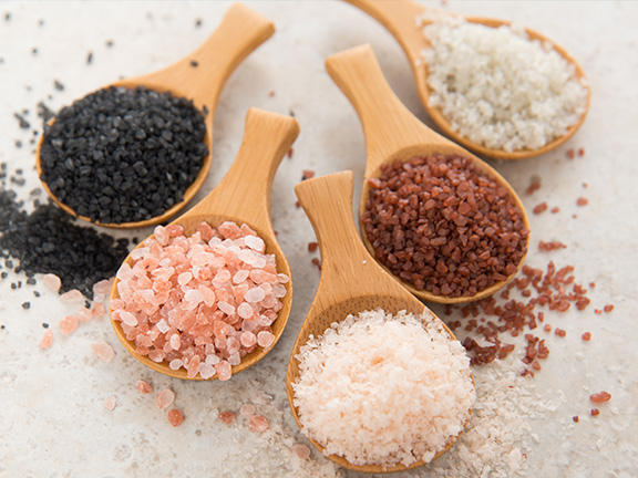 разные виды солей