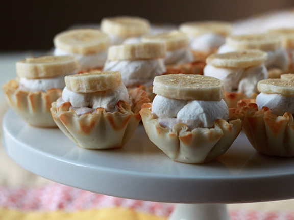 Банановые тарталетки