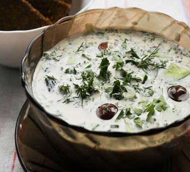 Морской сыроедческий суп