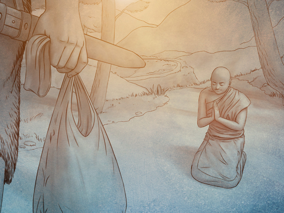 Ангулимала сутта, Сутта о разбойнике Пальцеломе, Пальцелом