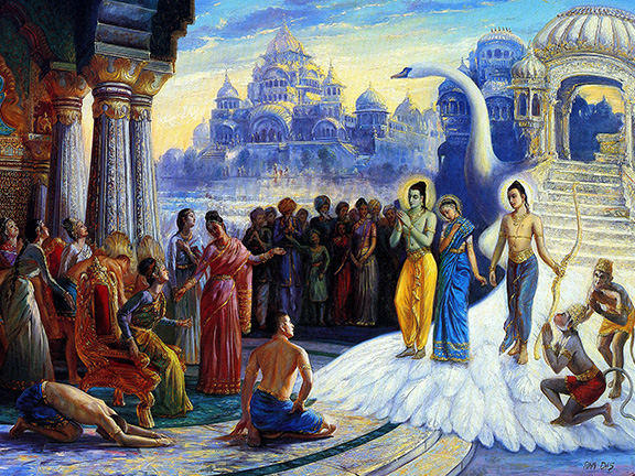 Краткое сказание о Раме (Рамаяна). Версия из Махабхараты