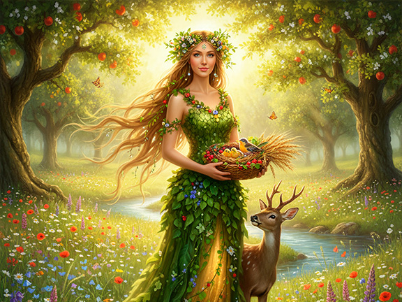 Жива богиня жизни