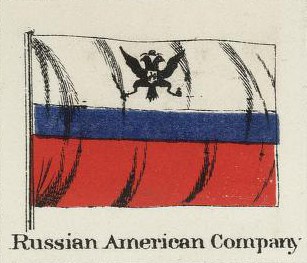 флаг русской американской компании