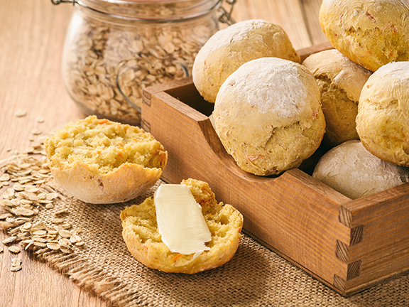 Хлебец с маслом