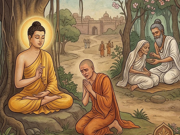 Джатака о заклинании от тоски