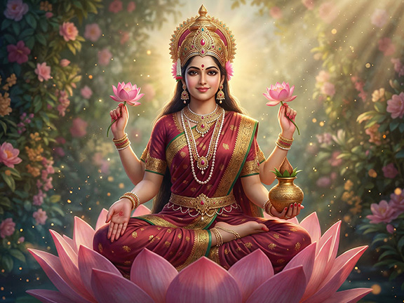 Мантра Лакшми: текст, значение и правила практики