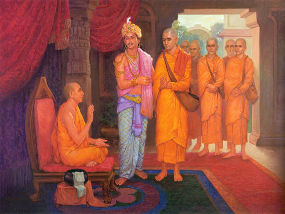 Джатака о царе по имени Мелодон, или Зеркальноликий