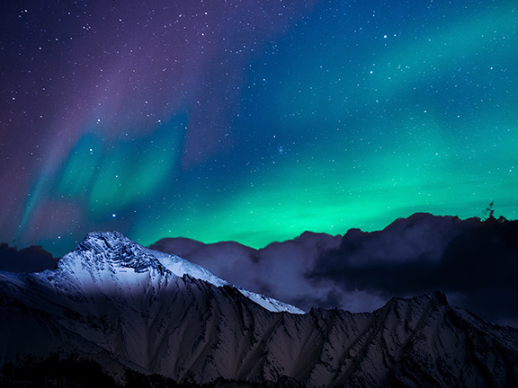 северное сияние