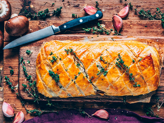 Веганский велингтон