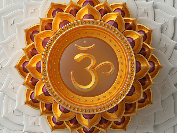 символ ом на солнце