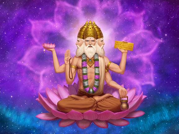 брахма, создатель вселенной