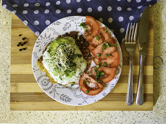 нутовый омлет