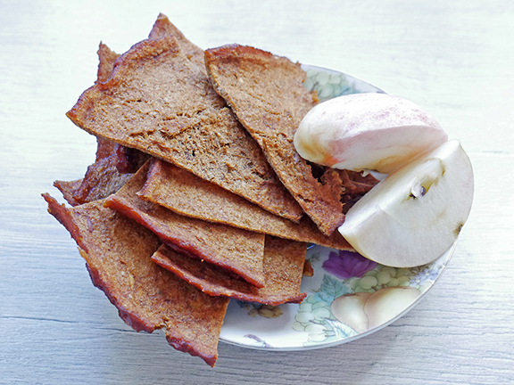 Сыроедческая пастила из яблок