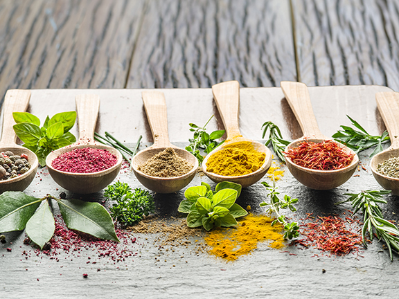 специи в ложках