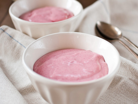 Брусничный мусс