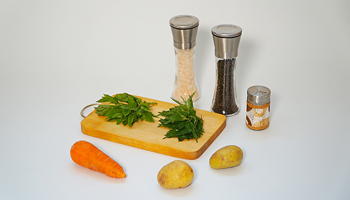 крапива на доске фото