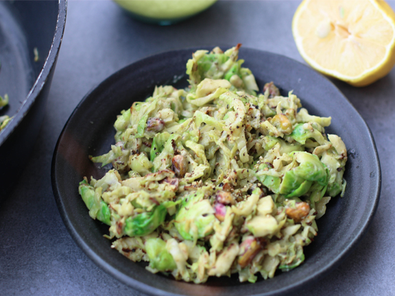 Салат с брюссельской капустой