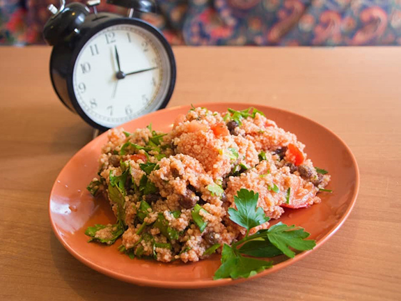 Кускус с томатами