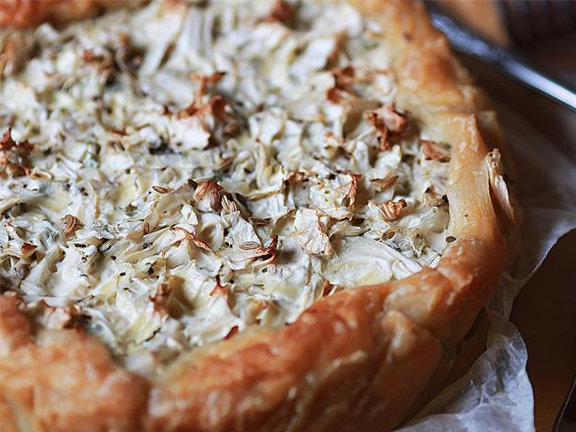 Капустный открытый пирог