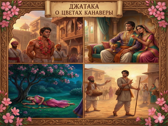 Джатака о цветах канаверы