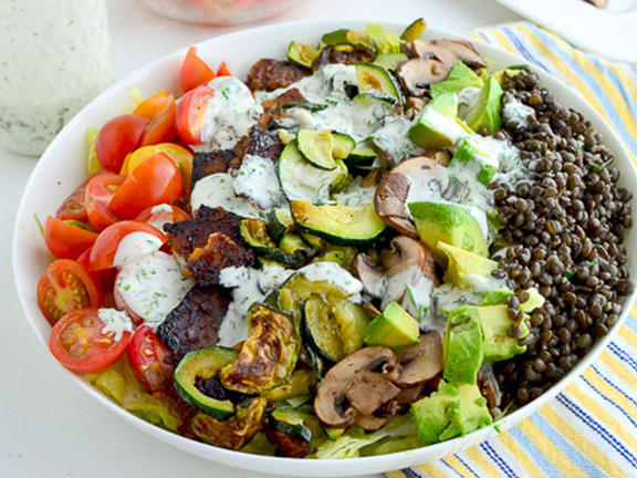 Сытный салат