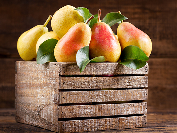 груши в ящике