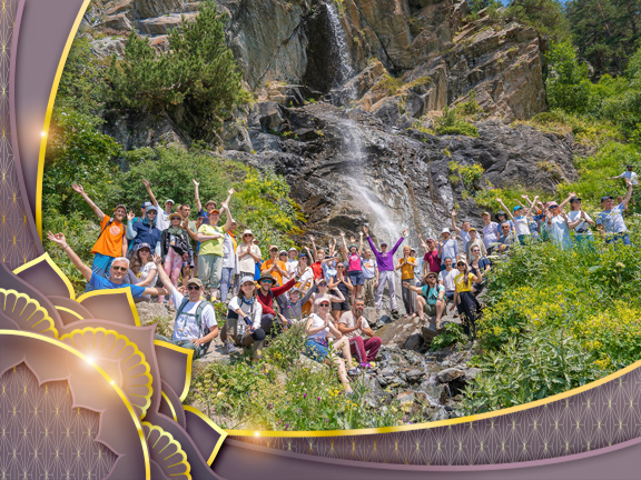 Кавказ 2025. Лекции о саморазвитии, походы к водопадам, мантра ОМ в кругу единомышленников