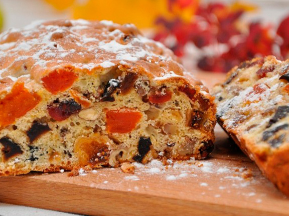 Кекс с сухофруктами