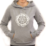 Худи женская с логотипом oum.ru