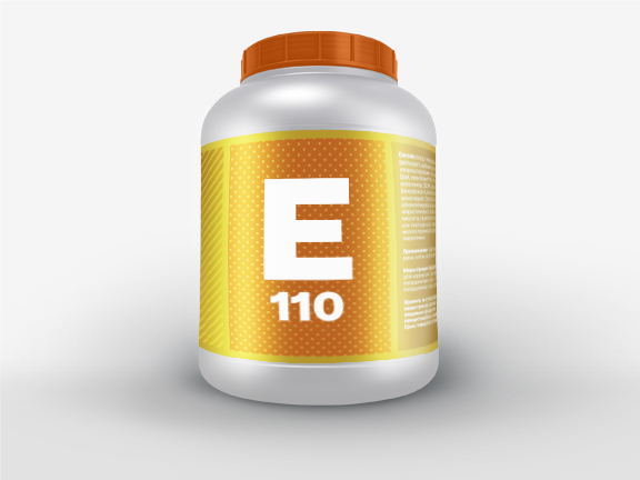 Что такое пищевая добавка Е110 — жёлтый «солнечный закат»