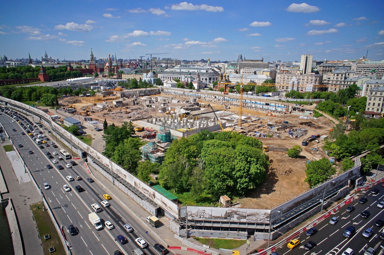 Что сейчас на месте гостиницы россия в москве