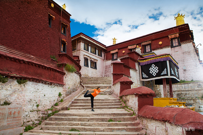 Натараджасана, тибет