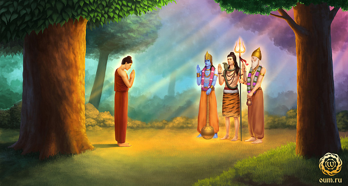 Картина Будды фото