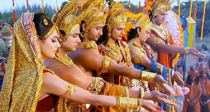 сваямвара драупади и пандавов