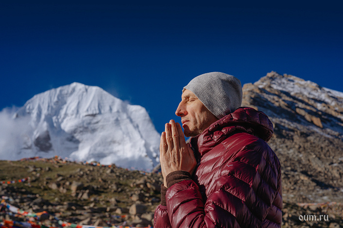 Андрей Верба на кайлаше