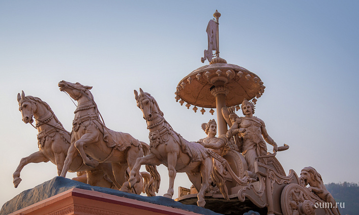 Кришна с Арджуной