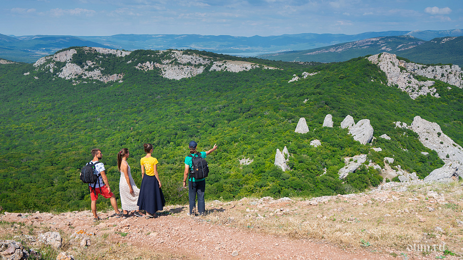 горы, люди, храм солнца