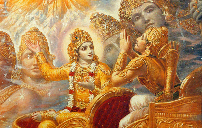 кришна и арджуна