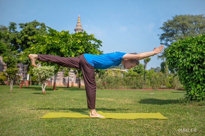 Вирабхадрасана 3, асаны